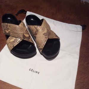 ✅S*O*L*D✅Céline sliders sandals